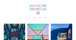Desktop Screenshot of carolinederveaux.com